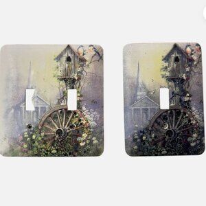 Cottage Core Decorative Metal Switch Plate